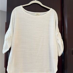 Max Studio White Women's Top